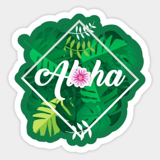 ALOHA Sticker